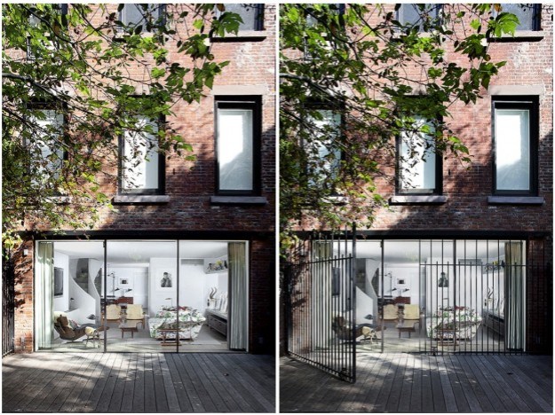 ext ny townhouse by ohl